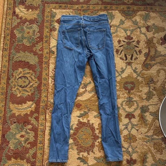 Women’s Bullhead Super High Rise Skinniest Blue Denim Jeans Size 26 - Picture 5 of 5